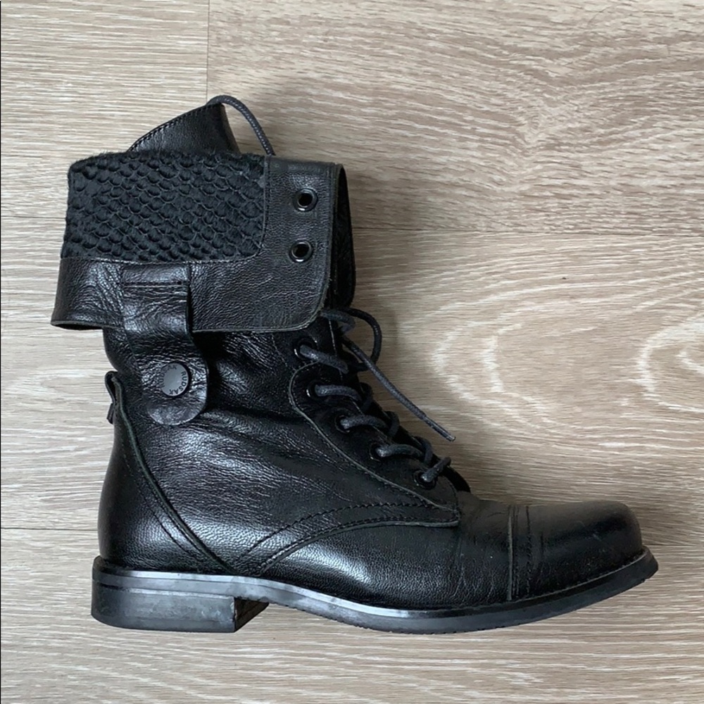 Black Leather Rudsak boot